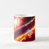 Une collection de tasses de planètes du système so (Centre)