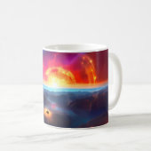 Une collection de tasses de planètes du système so (Devant droit)
