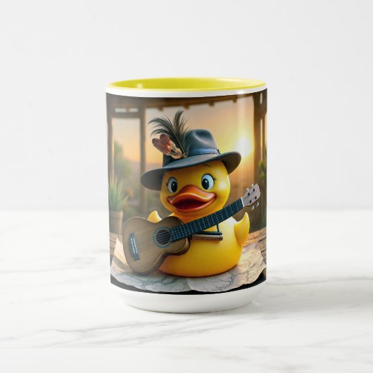 Une Coupe de plus de canard à café Combo 15oz Mug (Centre)