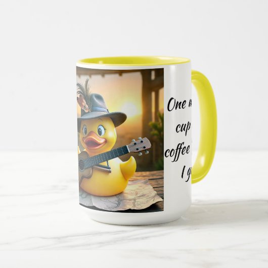 Une Coupe de plus de canard à café Combo 15oz Mug (Devant droit)