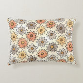 une coussin avec un tableau de fleurs confortable (Devant)