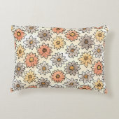 une coussin avec un tableau de fleurs confortable (Dos)