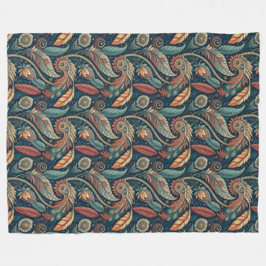 Une couverture confortable d'inspiration tribale p (Devant (Horizontal))