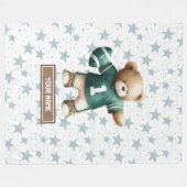 Une couverture de football américain pour l'annive (Devant (Horizontal))