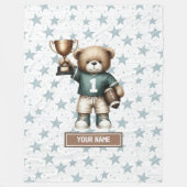 Une couverture de football américain pour les enfa (Devant)