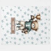 Une couverture de football américain pour les enfa (Devant (Horizontal))