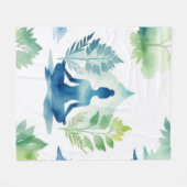 Une couverture inspirée du yoga pour le bien-être  (Devant (Horizontal))