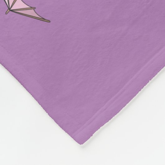 Une couverture "Sous la mer" pour les filles. (Coin)