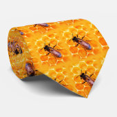 . Une cravate d'abeille de miel pour votre MIEL ! (Roulé)