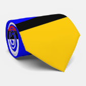 Une cravate d'art abstrait style Mondrian (Roulé)