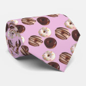 Une cravate de beignet d'amusement pour le "café (Roulé)