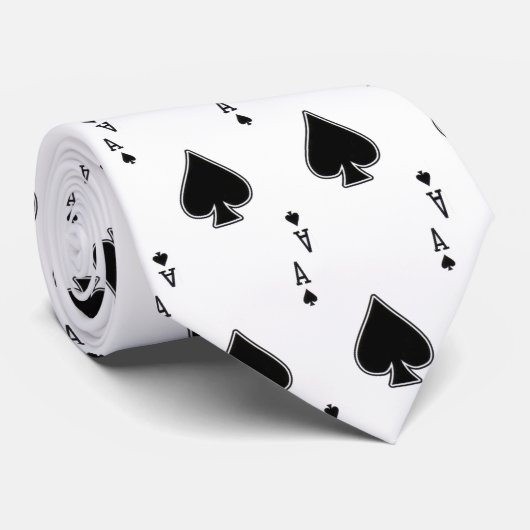 Une cravate de joueur ! La conception de (Roulé)