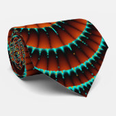 Une cravate en spirale de concepteur de fractale (Roulé)