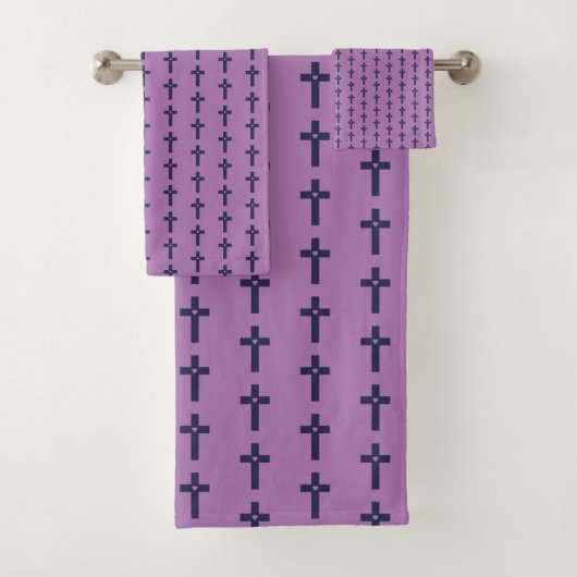 Une croix avec un cœur (En situation)