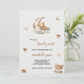 UNE CUTE INVITATION DE BABYSHOWOWE À L'OURS BROWN (Debout devant)