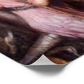 Une dame et son chevalier Poster romantique (Coin)