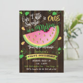 Une dans Melon première invitation de fête d'anniv (Debout devant)