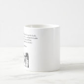 "Une double existence délicieuse" citation mug (Centre)