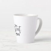 Une douce maman Latte Mug (Angle droit)