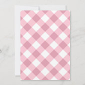 Une douce Petite Citrouille Invitation Baby shower (Dos)