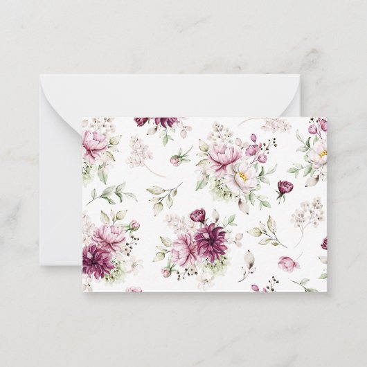 Une douce petite fille Carte de remerciements Baby (Dos)