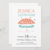 Une douche avec amour - Invitation à la douche nup (Devant / Derrière)