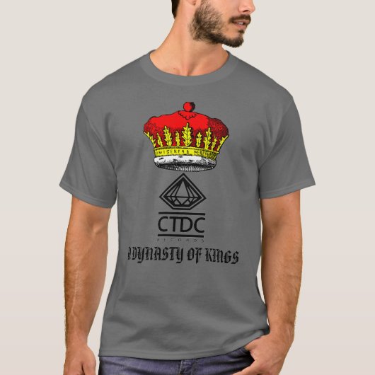 UNE DYNASTIE T-SHIRT DE S DE ROIS CROWN (CTDC) (Devant)