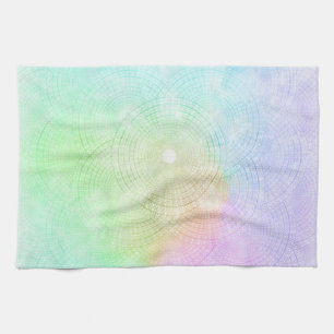 Une éclaboussure de serviette de cuisine en paste