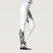 "Une élégance réfléchissante", Leggings de la femm (Droite)