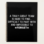 Une équipe vraiment géniale est difficile à trouve (Devant)