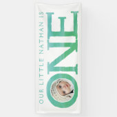 Une ?ère bannière de fête d'anniversaire de photo (Vertical)