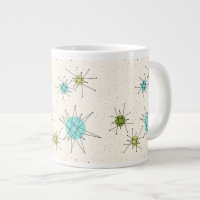 Une étoile atomique conique Jumbo Mug