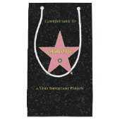 Une étoile avec votre nom dessus ! Sac Cadeau (Devant)