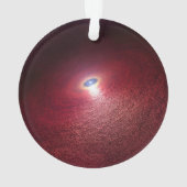 Une Étoile De Neutron Avec Un Disque De Poussière  (dos)