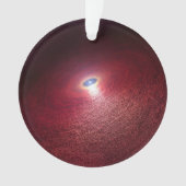 Une Étoile De Neutron Avec Un Disque De Poussière  (devant)