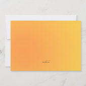 Une étoile est née Photo Faire-part de naissance (Dos)