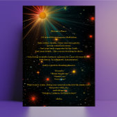 Une étoile guidée ` Retour à la paix Carte de médi