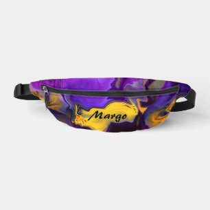Une explosion de passion jaune et violette