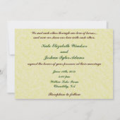 Une Faire-part de mariage équestre pour les amateu (Dos)