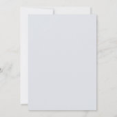 Une Faire-part de mariage traditionnelle délicate (Dos)