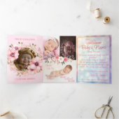 Une Faire-part de naissance délicate et humoristiq (Intérieur)