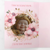 Une Faire-part de naissance délicate et humoristiq (Intérieur en premier)