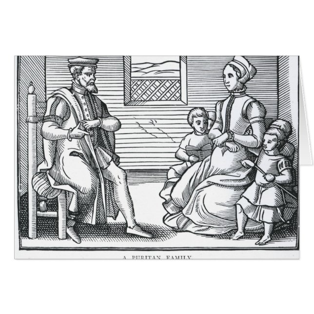 Une famille de puritain (Devant horizontal)