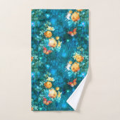 Une fée dans le jardin Série Design 11 (Serviette à main)