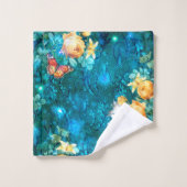 Une fée dans le jardin Série Design 11 (Gant de toilette)