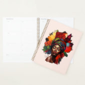 Une femme afro-américaine capable (Devant avec enveloppe)