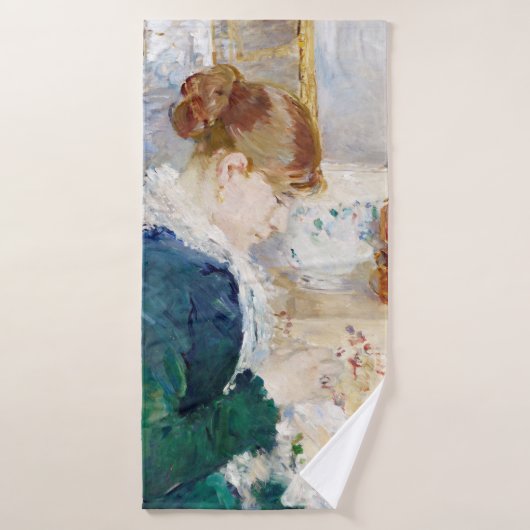 Une Femme Couchant, Berthe Morisot (Serviette de bain)