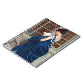 Une femme en bleu, lisant un livre (Côté gauche)