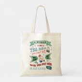 Une femme est comme un sac fourre-tout à thé (Dos)