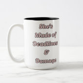 Une Femme forte cite Mug (Gauche)